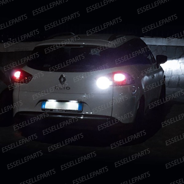 Lampada H21W 24 LED Retromarcia 6000K Bianco Canbus Renault Clio 4 Pre-Restyling