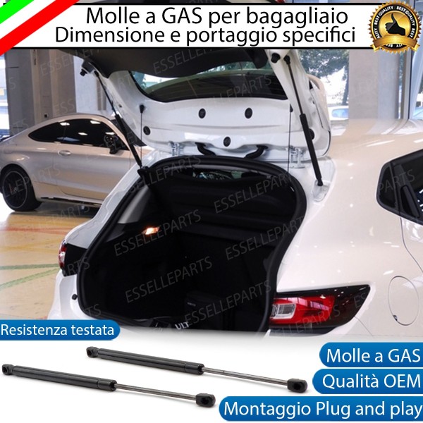 Ammortizzatori Molle A Gas Pistoncini Portellone Bagagliaio Renault Clio 4