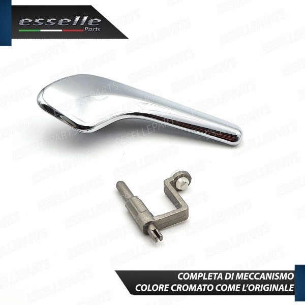 Maniglia Interna Anteriore Lato Guidatore Opel Corsa D Cromata Lucido