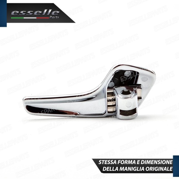 Maniglia Interna Anteriore Lato Passeggero Opel Corsa D Cromata Lucido