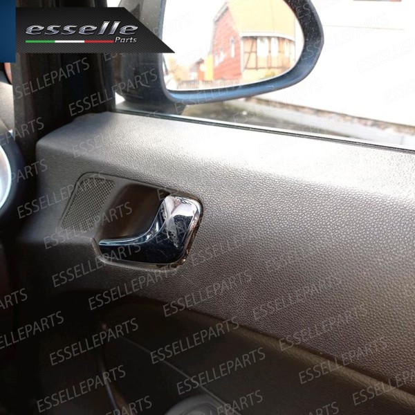 Maniglia Interna Anteriore Lato Passeggero Opel Corsa D Cromata Lucido