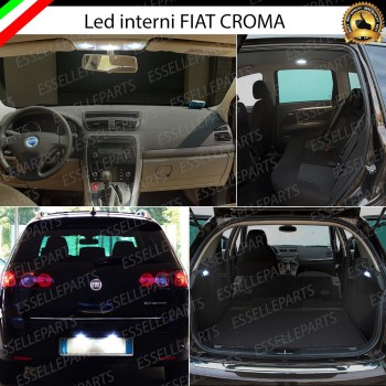 Kit LED Interni + Targa per Fiat Croma