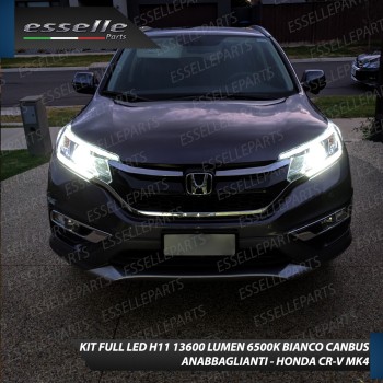Kit Full LED H11 MonoLED Al Quarzo 13600 Lumen 6000K bianco Honda Cr-V MK4