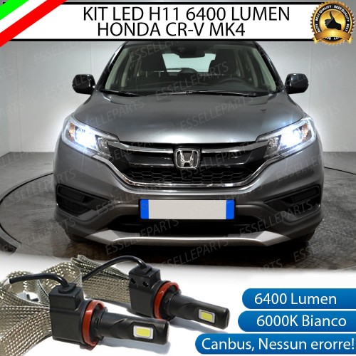 Kit Full LED Anabbaglianti H11 6400 Lumen 6000K bianco Honda Cr-V 4
