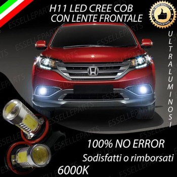 Luci Fendinebbia H11 LED 900 Lumen 6000K bianco Honda Cr-V MK4