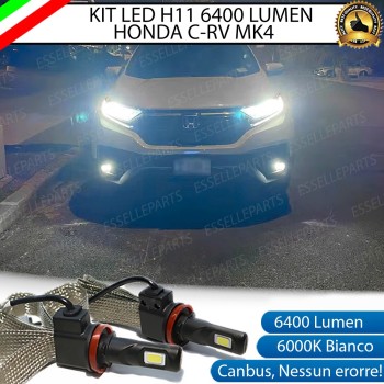 Kit Full LED Fendinebbia H11 6400 Lumen 6000K bianco Honda Cr-V MK4
