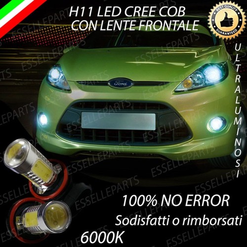 Luci Fendinebbia H11 LED 900 Lumen Ford Fiesta MK6