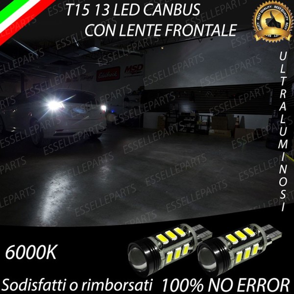 Coppia Lampade LED Retromarcia Da 13 LED Canbus 6000K Ford Focus MK3