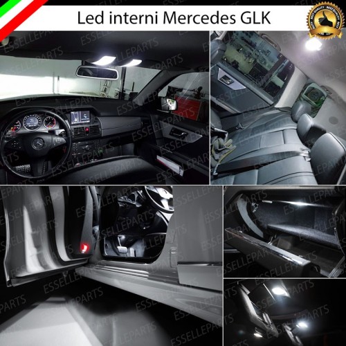 Kit LED interni Completo 6000K bianco Canbus per MERCEDES GLK Pre-Restyling