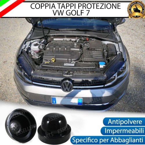 Coppia Tappi Coprifaro Maggiorati Posteriori Abbaglianti Vw Golf 7