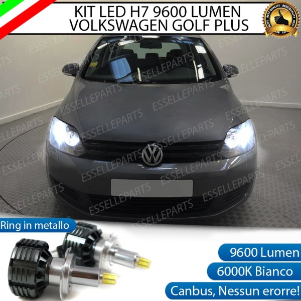 Kit Full LED H7 9600 Lumen 6000K bianco Anabbaglianti VW Golf plus Dal 2009