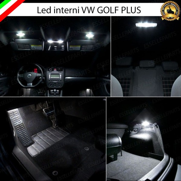 Kit LED interni Completo 6000K bianco Canbus VW Golf Plus