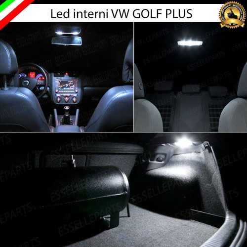 Kit LED interni Basic Pack 6000K Bianco Canbus VW Golf Plus