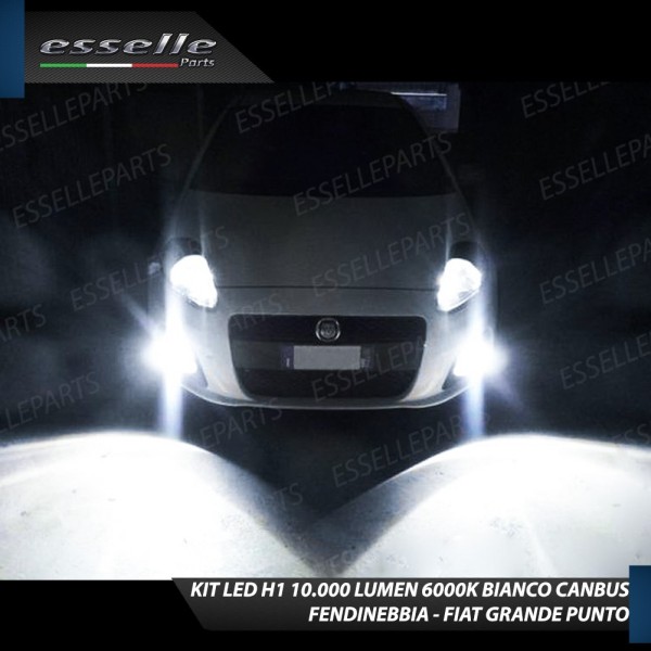 Kit Full LED Fendinebbia H1 10000 Lumen Fiat Grande Punto