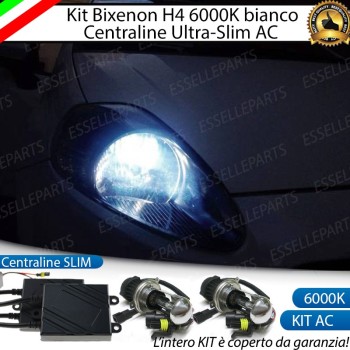 Kit Xenon H4 Anabbaglianti + Abbaglianti Fiat Grande Punto