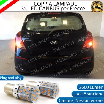Coppia Frecce Posteriori Py21W 35 LED Canbus Hyundai I20 I Coppia Frecce Posteriori Py21W 35 LED Canbus Hyundai I20 I
