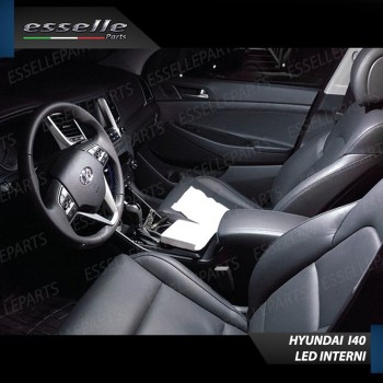 Kit LED interni + Luci targa LED 6000K bianco Canbus Hyundai I40 fino al 2013