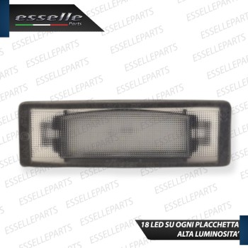 Coppia placchette Da 18 LED Luci Targa Canbus 6000K bianco Hyundai I40 berlina