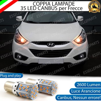 Coppia Frecce Anteriori Py21W 35 LED Canbus Hyundai Ix35 Coppia Frecce Anteriori Py21W 35 LED Canbus Hyundai Ix35