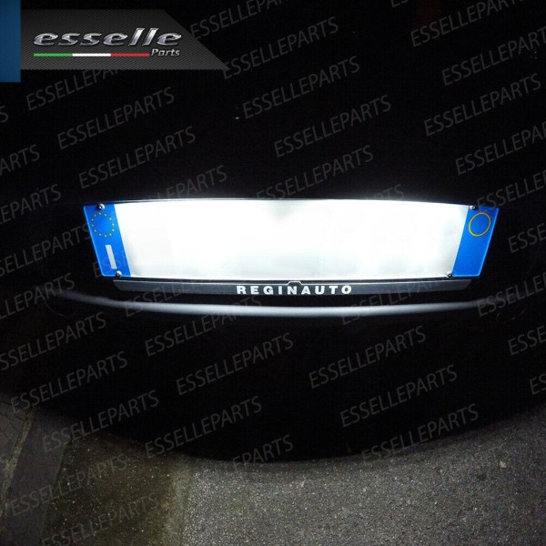 Coppia Placchette Targa LED Complete Da 18 LED Canbus 6000K Bianco Hyundai Ix35