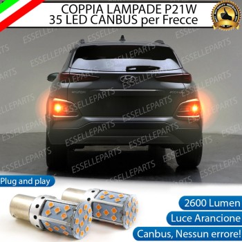 Coppia Frecce Posteriori P21W 35 LED Canbus Hyundai Kona Electric Pre-Restyling Coppia Frecce Posteriori P21W 35 LED Canbus Hyundai Kona Electric Pre-Restyling
