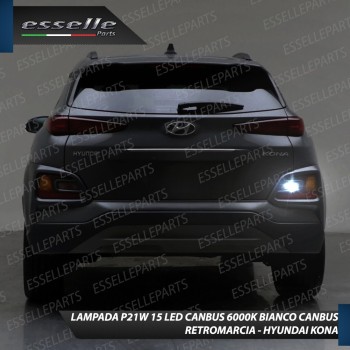 Lampada LED Retromarcia Da 15 LED Canbus 6000K con lente Hyundai Kona Electric Lampada LED Retromarcia Da 15 LED Canbus 6000K con lente Hyundai Kona Electric