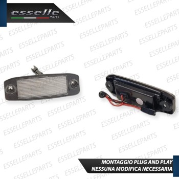Placchette Coppia Lampade LED Luci Targa Da 18 LED Canbus 6000K Hyundai Kona Electric Placchette Coppia Lampade LED Luci Targa Da 18 LED Canbus 6000K Hyundai Kona Electric