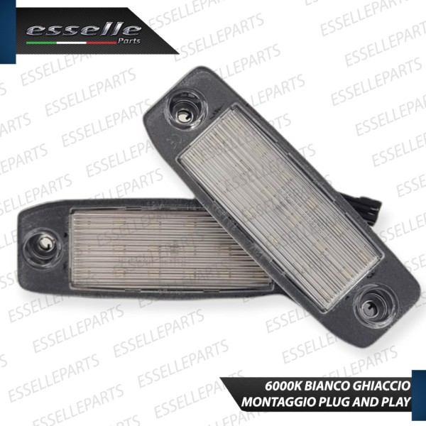 Placchette Coppia Lampade LED Luci Targa Da 18 LED Canbus 6000K Hyundai Kona Electric
