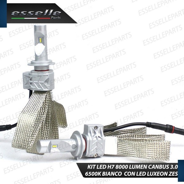 Kit Full LED H7 8000 Lumen 6000K bianco Abbaglianti Seat Leon 5F