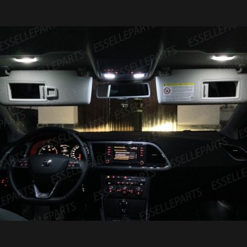 Kit LED interni Completo 6000K Luce Bianca Canbus Seat Leon MK3 5F