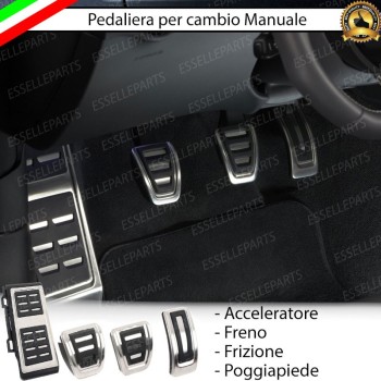 Set Copripedali Pedaliera Per Cambio Manuale Seat Leon 3 5F