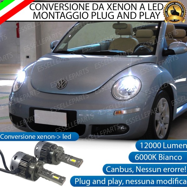 Per Modelli Dal 2000 Al 2010 Coppia Lampade D2S LED Da Xenon A LED 12000 Lumen 6000K Vw New Beetle I