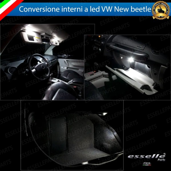 Kit LED interni Completo 6000K bianco Canbus VW New Beetle MK1 fino al 06/2005