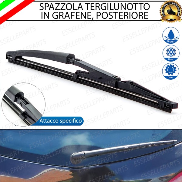 Kit Spazzola Tergilunotto Posteriore Per Fiat Panda Ii