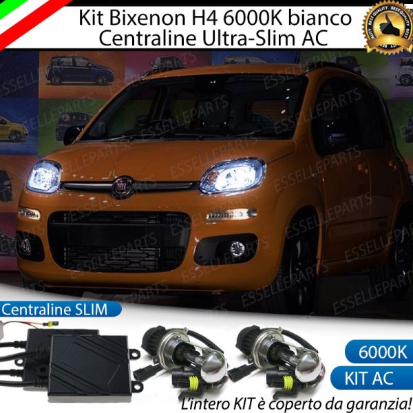 Kit Xenon H4 Anabbaglianti + Abbaglianti Fiat Panda MK3