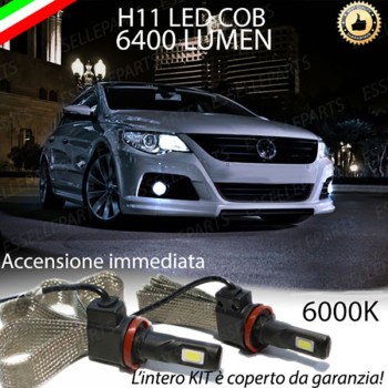Kit Full LED Fendinebbia H11 6400 Lumen 6000K bianco VW Passat CC