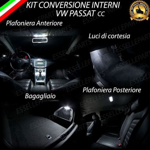 Kit LED interni Completo 6000K bianco Canbus VW Passat Cc