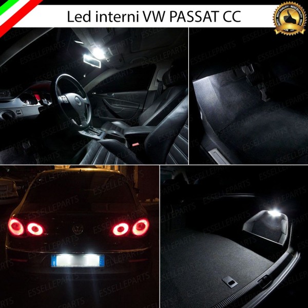Kit LED Interni Completo + Luci Targa LED 6000K bianco Canbus VW Passat CC