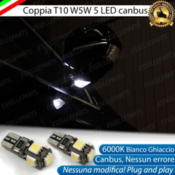 Coppia lampade LED antipozzanghera specchietti esterni 6000K bianco VW Passat CC
