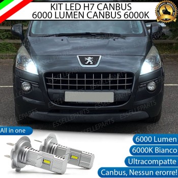 Kit LED per Peugeot 3008 Lampade Compatte Luce Bianca 6000K