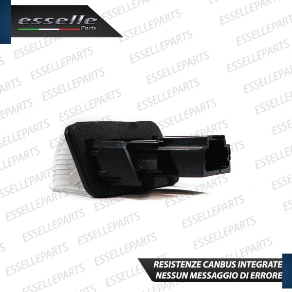 Coppia Placchette Targa Da 18 LED CANBUS 6000K Peugeot 307 Sw