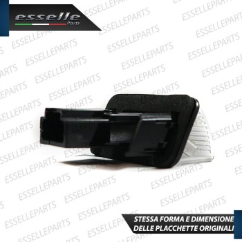 Coppia Placchette Targa LED Complete Da 18 LED Canbus 6000K Bianco Peugeot 5008