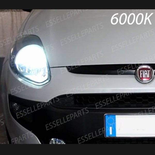 Kit Xenon H4 Anabbaglianti + Abbaglianti Fiat Punto Evo