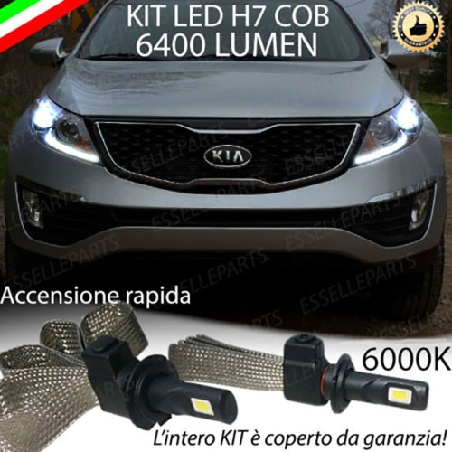 Kit Full LED H7 6400 LUMEN Anabbaglianti KIA SPORTAGE III