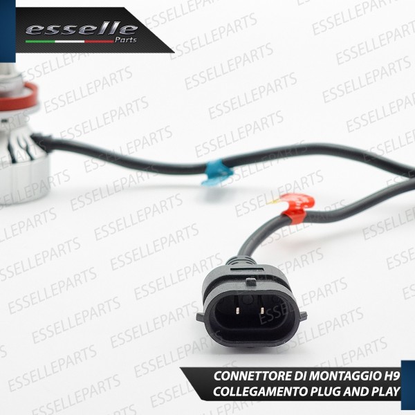 Kit Full LED MonoLED Al Quarzo H9 Infiniti Q30 / Qx30 6000K Bianco