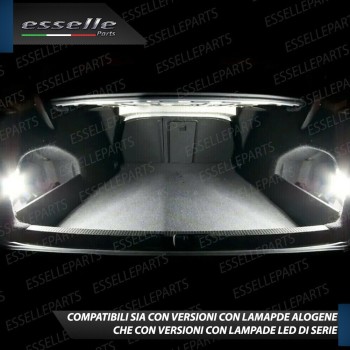Coppia Placchette Da 18 LED Vano Bagagli 6000K Canbus Audi Q7 Fino al 2009