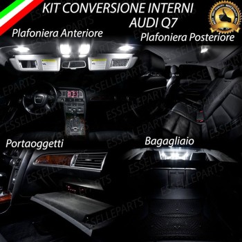 Kit LED Interni basic Pack 6000K Bianco Canbus Audi Q7 Fino al 2009