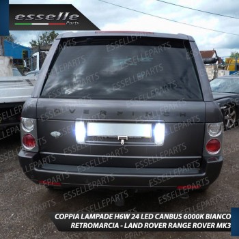 Coppia Lampade LED Retromarcia Da 24 LED Canbus 6000K Land Rover Range Rover 3