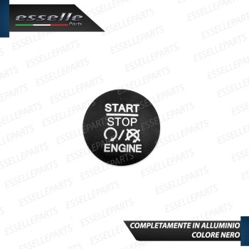 Cover Nero Pulsante Accensione Per Jeep Renegade Cover Nero Pulsante Accensione Per Jeep Renegade