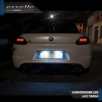 Kit LED Interni + Targa 6000K Bianco Canbus per VW Scirocco Pre-Restyling